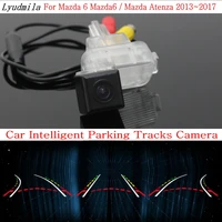 car intelligent parking tracks camera for mazda 6 mazda6 mazda atenza gj gl 20132018 hd ccd back up reverse rear view camera