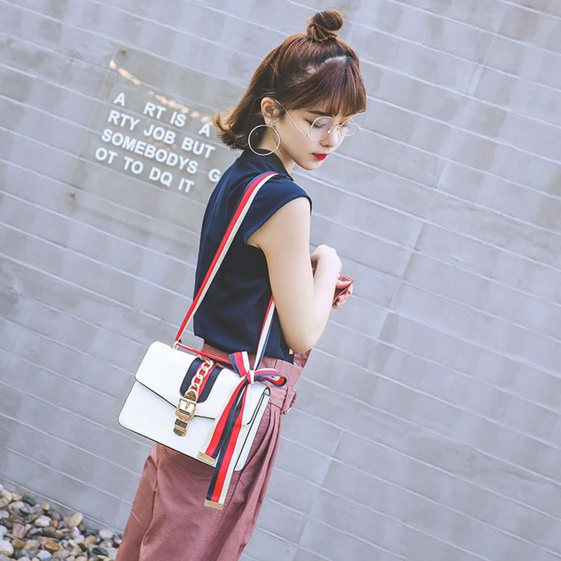 2019 Новая роскошная модная индивидуальная простая наплечная сумка мессенджер