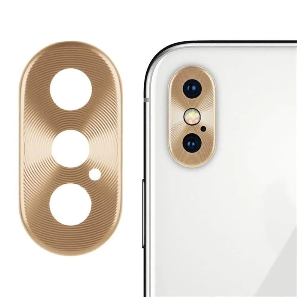 Funda камера пленка для iPhone XS Max XS X Пленка чехол с защитой от царапин задняя камера металлический протектор защитный чехол для объектива Rin z70