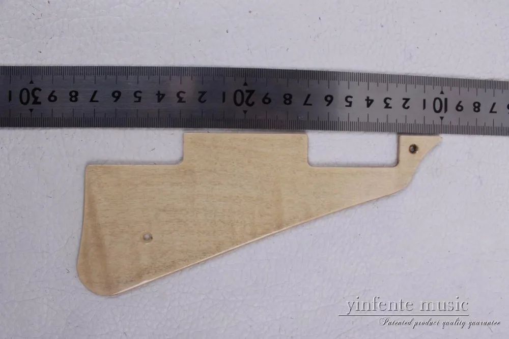 Новинка 1 шт. электрогитара Pickguard пламя кленовый твердый деревянный шпон Pickguard|guitar