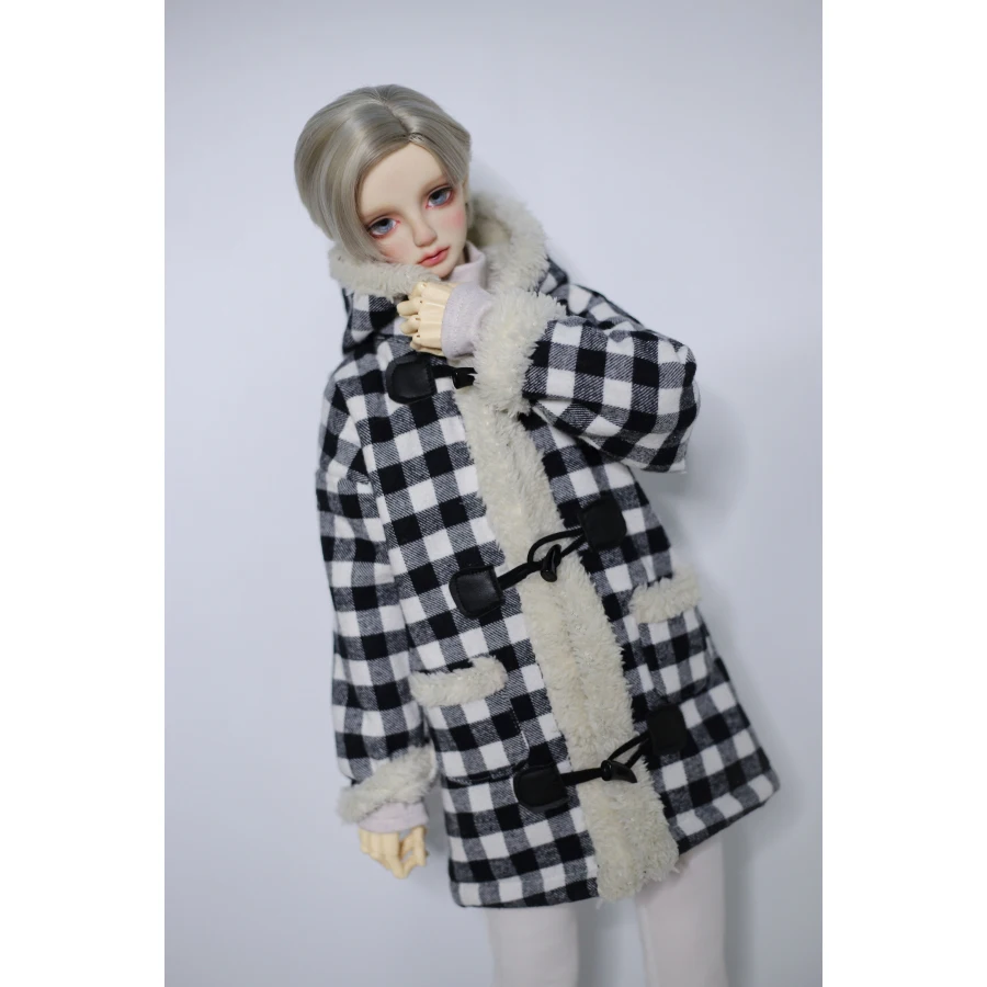 BJD кукла длинное пальто наряды Топ сетки одежда для мужчин 1/4 1/3 SD17 70 см 17 &quot24&quot