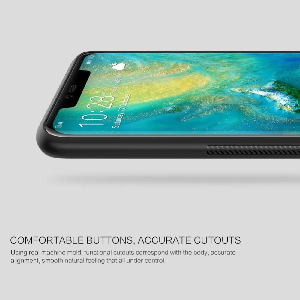 Для Huawei Mate 30 mate pro чехол Nillkin из синтетического волокна для 20 жесткое углеродное