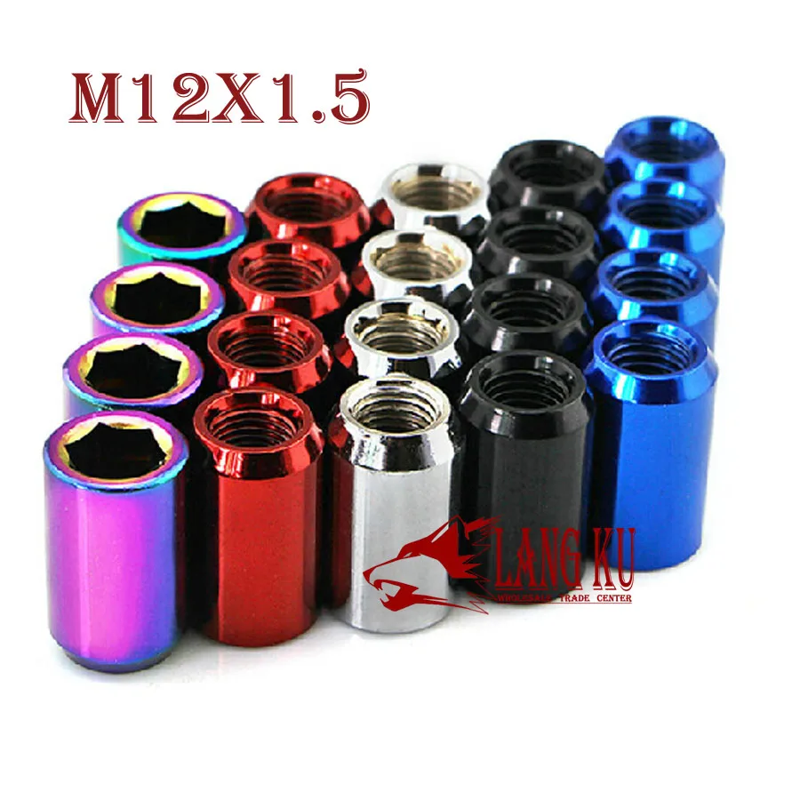 20 шт. * 1 5 высокопрочные модифицированные винты для автомобильных колес гайки