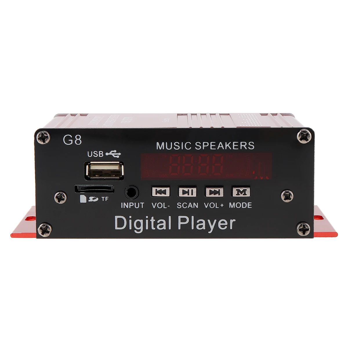 G8 2CH Bluetooth автомобильный аудио усилитель мощности fm радио плеер SD USB DVD MP3 с пультом
