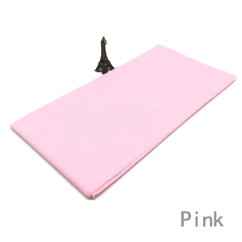 Pink 49*49 см тканевая бумага цветочный оберточная бумага цветок 10 шт./лот украшения дома праздничные и вечерние, Свадебные DIY подарочные упаковочные материалы - Цвет: Pink