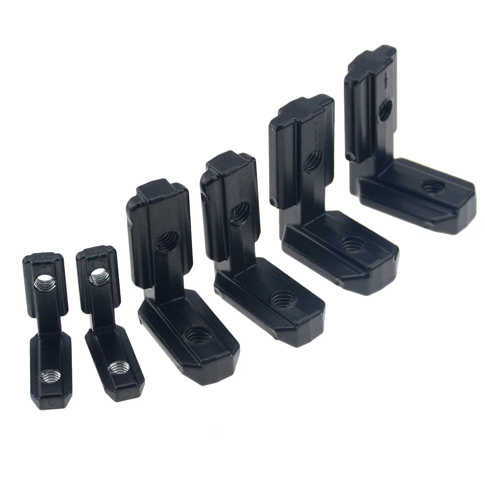 1 шт. 2020 черный L образный внутренний угловой шарнирный кронштейн с винтом и