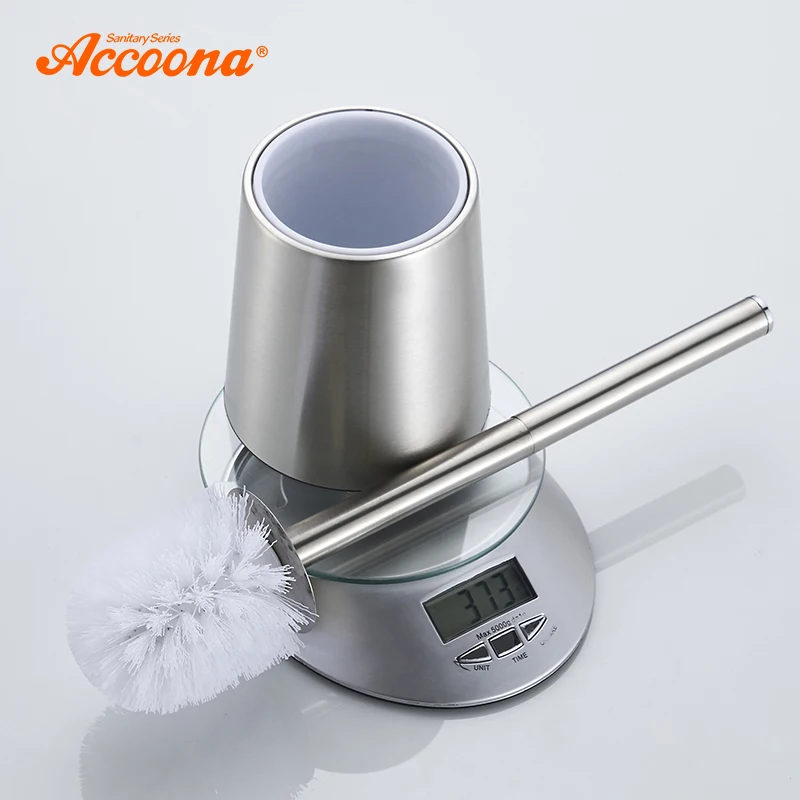 Accoona щетка для ванной и туалета, щетка для чистки ванной комнаты, аксессуары для ванной комнаты, Набор держателей для туалетной щетки A261