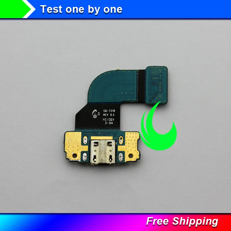 Original For Samsung Galaxy Tab 3 8.0 T310 SM-T310 Micro USB Charger Charging Port Dock Connector Flex Cable Replacement Parts