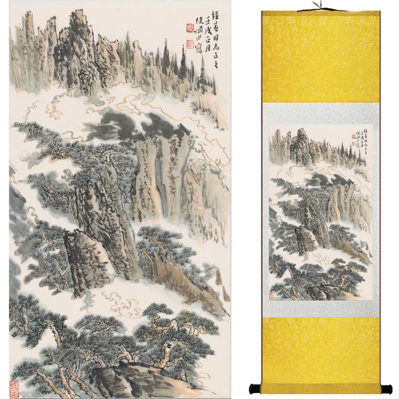 Украшение для дома и офиса искусственная птица картина китайская краска мытья