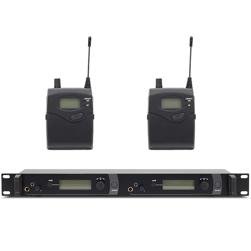 YUEPU RU 2050 Беспроводная система наблюдения за ушами микрофон мониторинг двойной