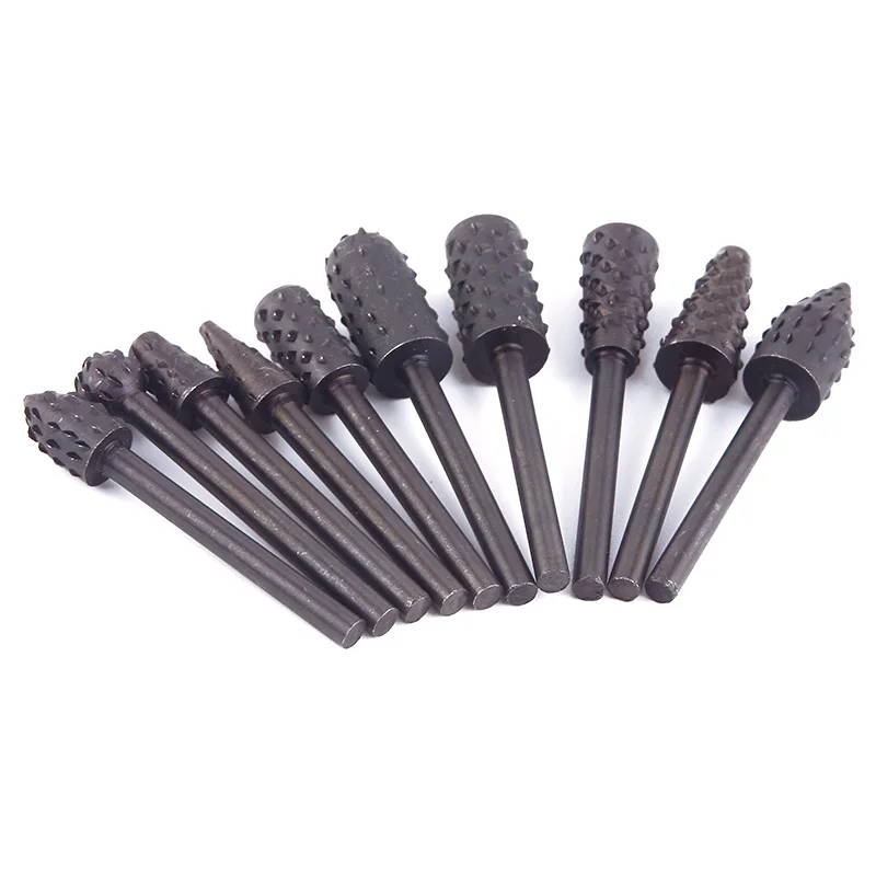 10 шт./партия 1/8 &quotHSS титановые фрезы резаки пилки подходят для роторного