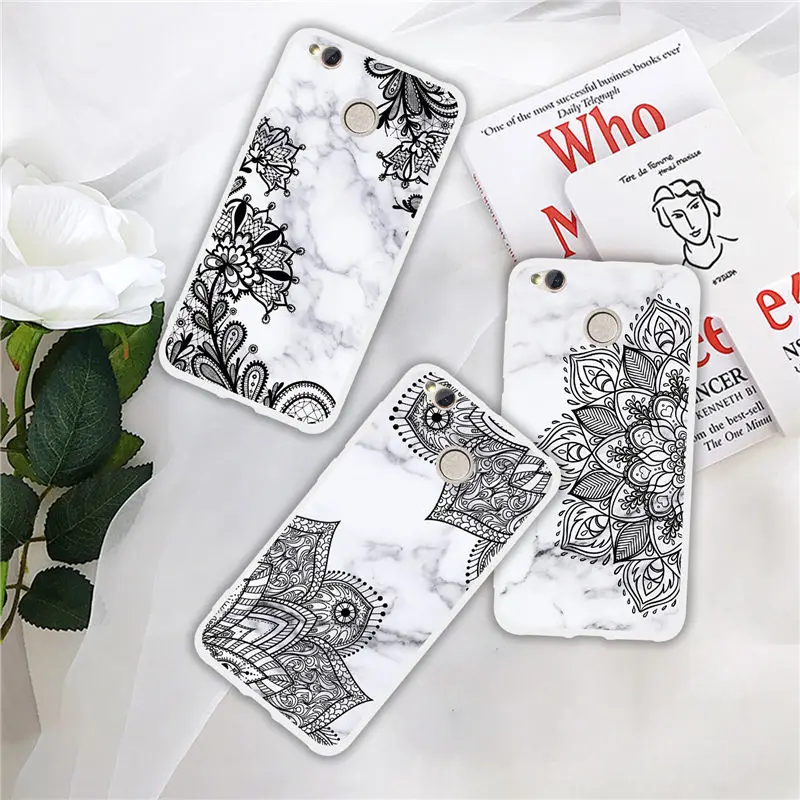 FLYKYLIN Marble Case For Redmi 4X 4A Cases Xiaomi 5A 5 Plus Back Cover on 6 Pro 6A Capa Soft TPU Silicone Coque |