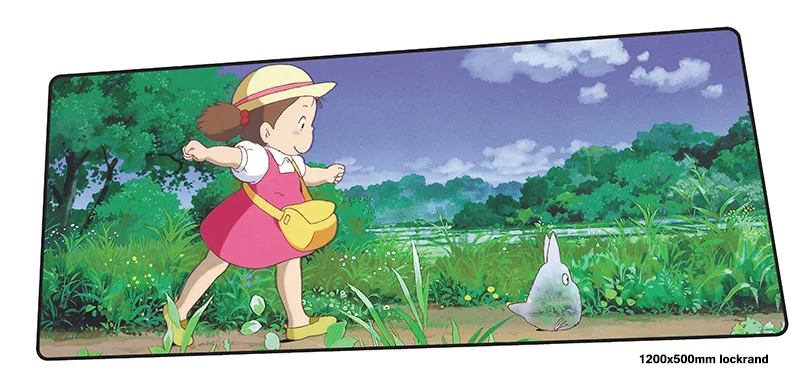 Коврик для мыши Tonari no Totoro 1200x500 мм игровой коврик Косметологической геймеров