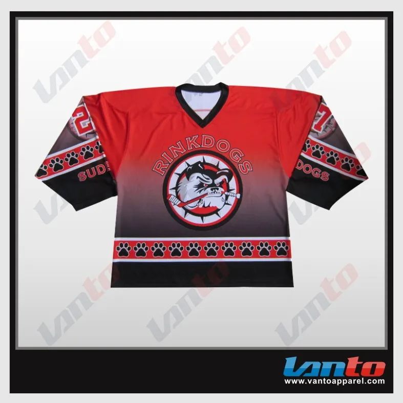 Полная сублимационной печати на заказ молодежи незначительные хоккея джерси