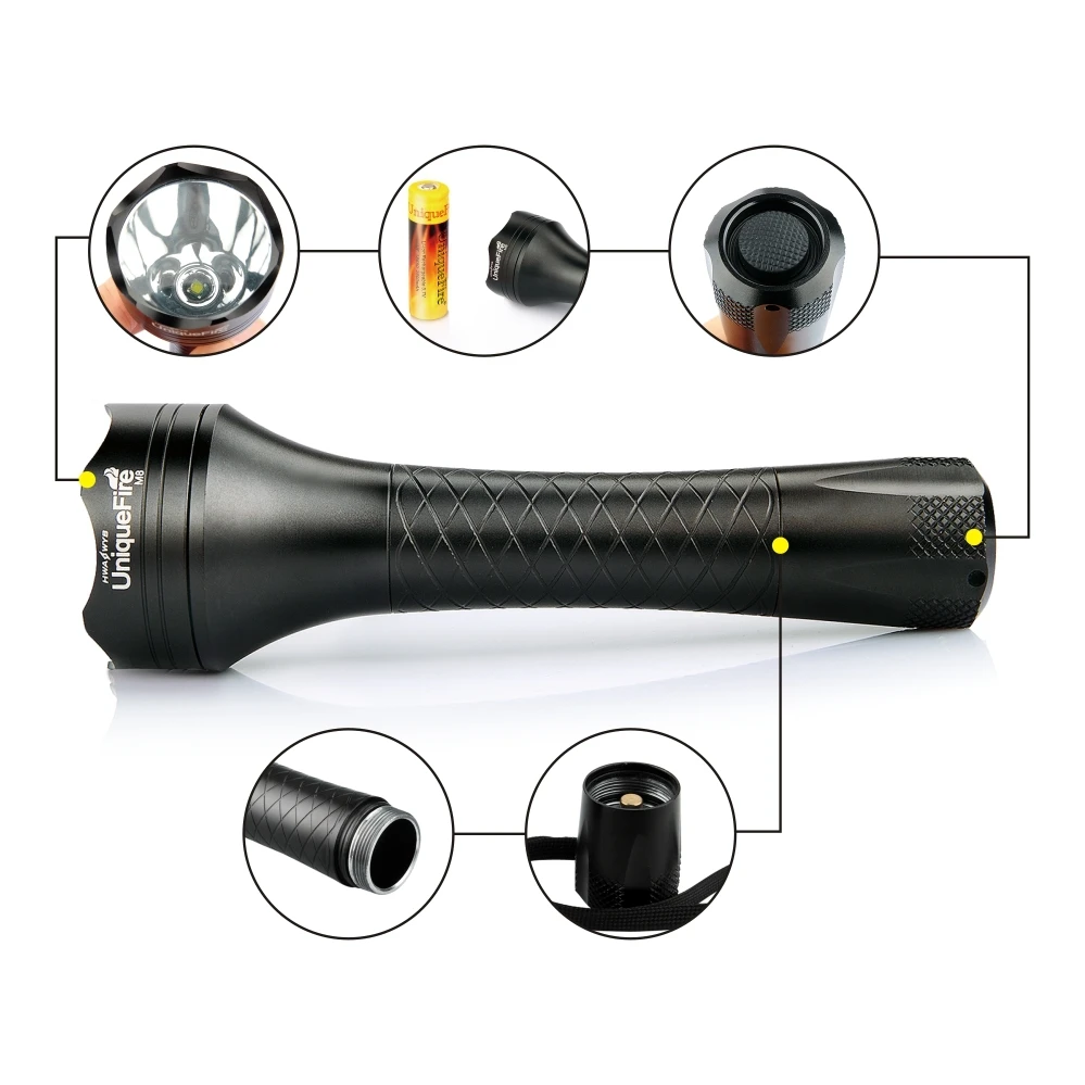 Светодиодный фонарик UniqueFire M8 U2 1200 лм|flashlight|flashlight sosflashlight fenix |
