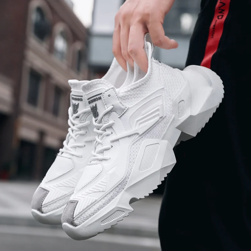 Streetwear Casual Shoes Men Patchwork Mesh Breathable Sneakers Sapato Masculino Footwear High Quality Krasovki Zapatos Hombre | Обувь