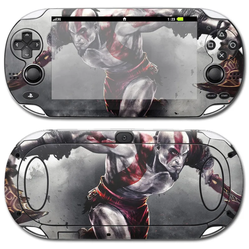 Защитная виниловая наклейка для Sony PSvita 1000 PSv Decal God of War|Наклейки| |