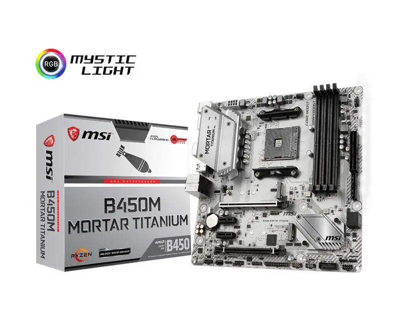 B450M Ступка титановая розетка AM4 AMD B450 micro ATX|Материнские платы| |