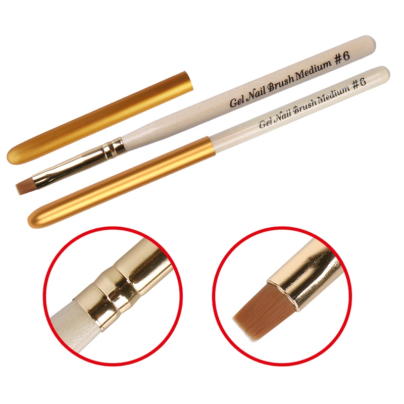 Кисть для ногтей DIY УФ гель лак светодиодный впитывающий 3D эффект акриловая ручка