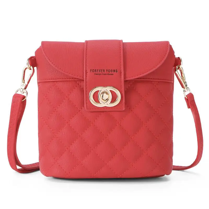Weichen Small Bucket Women Shoulder Bags Brand Designer Women Shoulder Bags High Quality Female Crossbody Bag - Цвет: Red