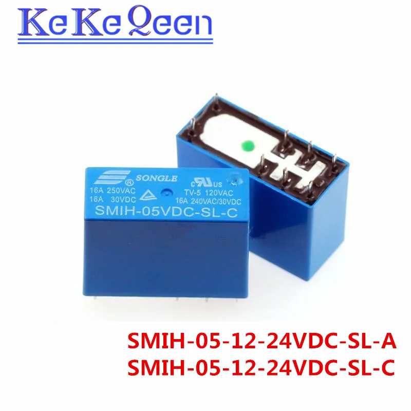 10 шт. Φ 05 12 24 V реле 16A 250V 8pin A group of нормально открытые новые и оригинальные|Реле| |