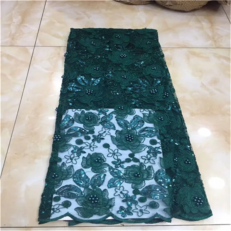 Purple pink French Mesh Lace Fabric High Quality Luxury Fabrics sequins Beaded Nigerian for Wedding Dress | Дом и сад