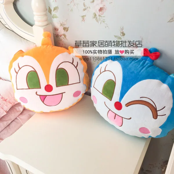Плюшевое одеяло с рисунком Anpanman Baikinman кондиционер подушка для отдыха автомобиля