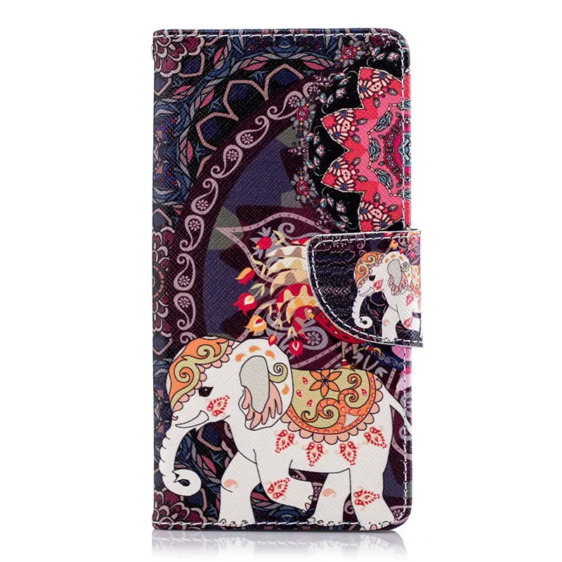 Flower Elephant Хорошее качество Роскошный чехол для Nokia 7,1 5,1 3,1 2,1 5 3 2 1 630 635 730 Ретро Флип-кошелек для карт карман чехол Фирменная Новинка P07Z - Цвет: Flower Elephant