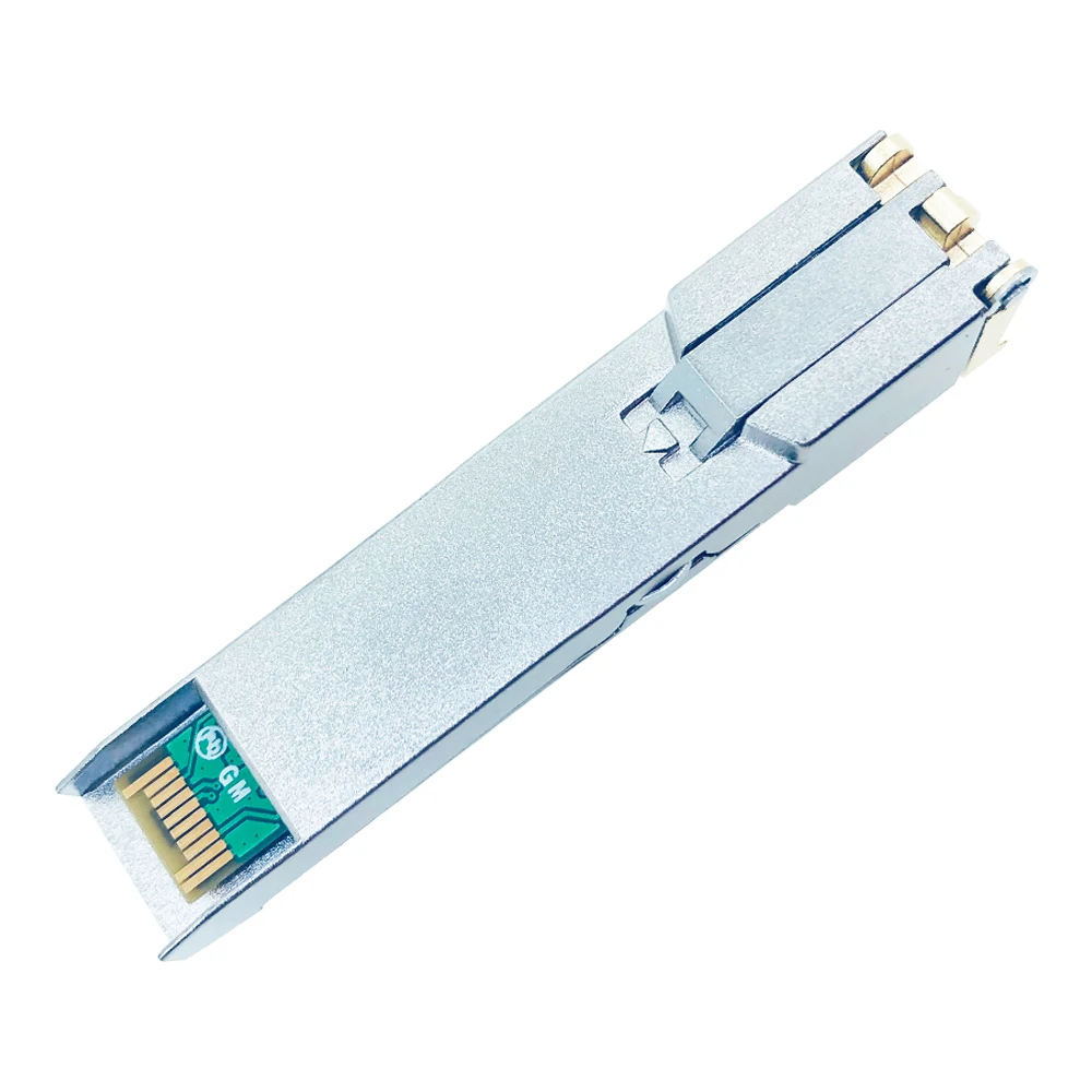 5pcs10/100/1000 м авто переговорный конвертер sfp в rj45 ethernet для gpon epon OLT горячий