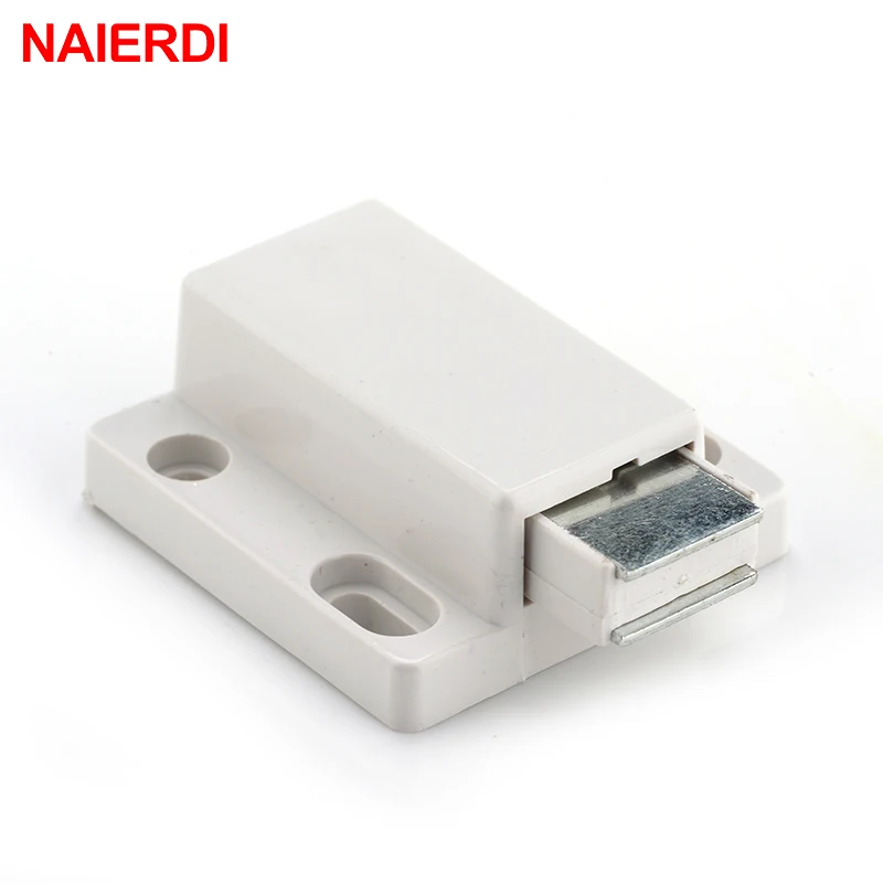 4 шт. NAIERDI Магнитный защелка для шкафа стопор кухонной двери ящика мягкое