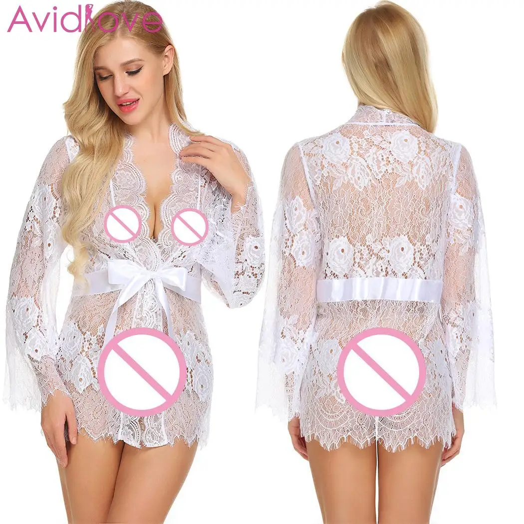 Avidlove женское сексуальное нижнее белье Babydoll эротические костюмы ночное с поясом