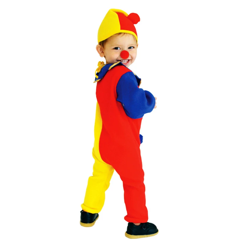 Новые озорные клоуны S ~ M детский косплей комбинезон на Хэллоуин Забавный милый