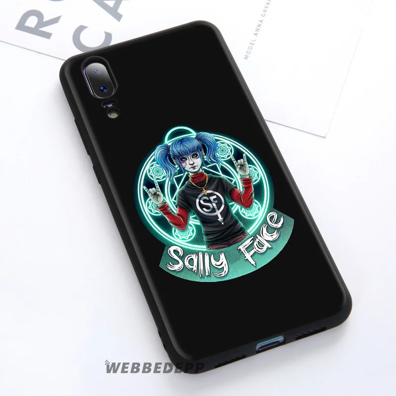 Мягкий чехол WEBBEDEPP Sally Face для Huawei P30 P20 Pro P10 P9 Lite 2017 P Smart 2019 &amp Nova 3 3i Y9 |