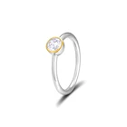 Кольцо CKK, миниатюрное, из стерлингового серебра кольца для мужчин и женщин пробы, 925