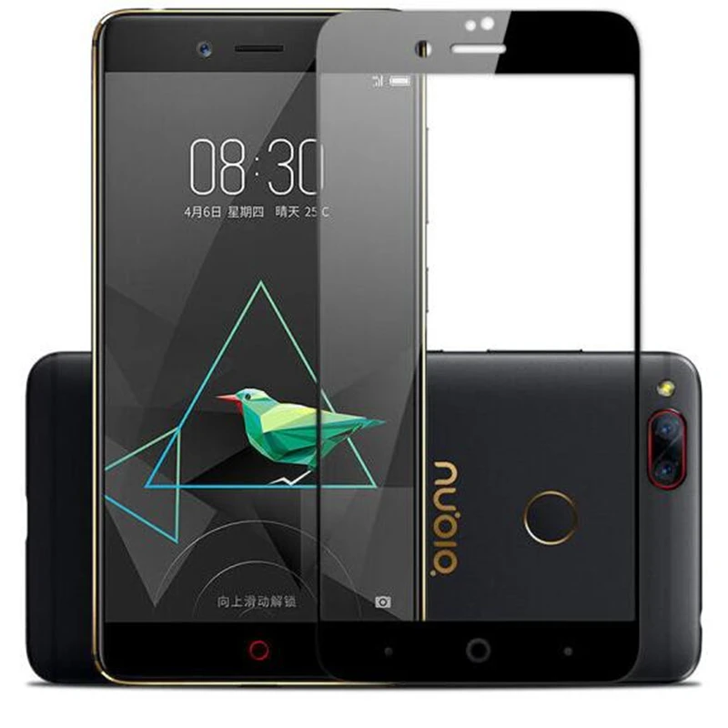 Закаленное стекло с полным покрытием для ZTE Nubia Z17 Mini S Z17S miniS Z17mini Z17miniS цветная