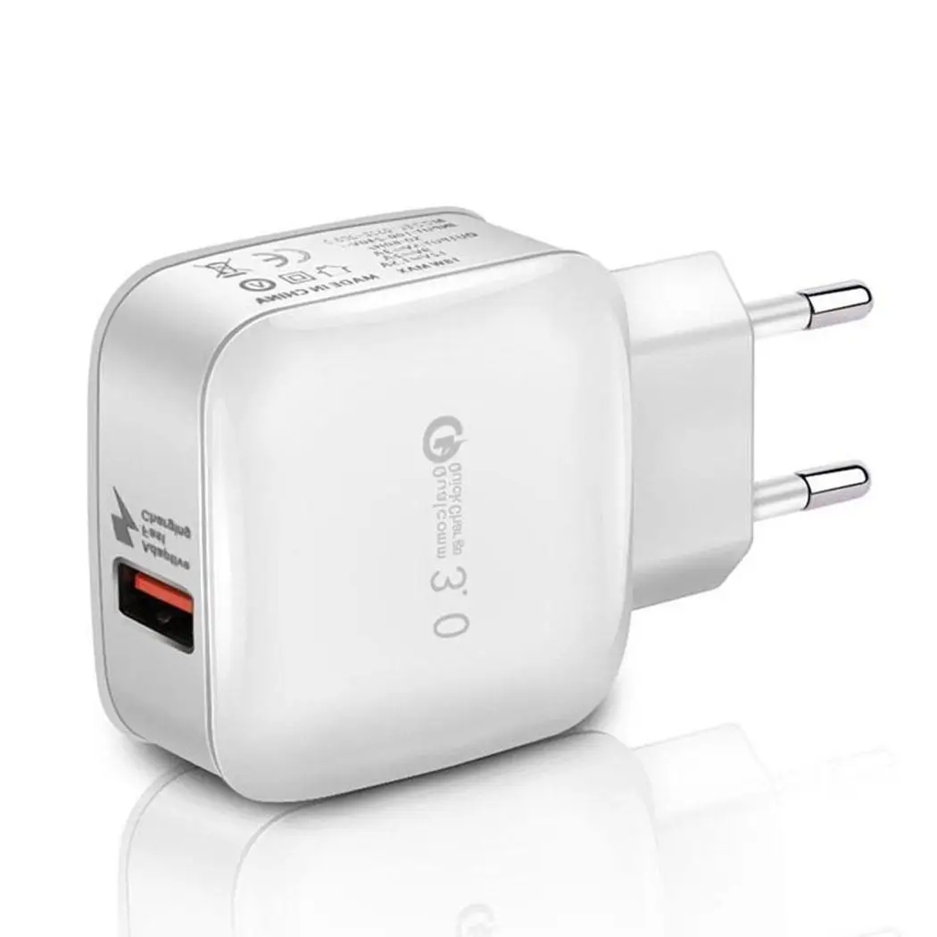 Телефон безопасности общая головка USB открытый Крытый ЕС адаптер 100 зарядное