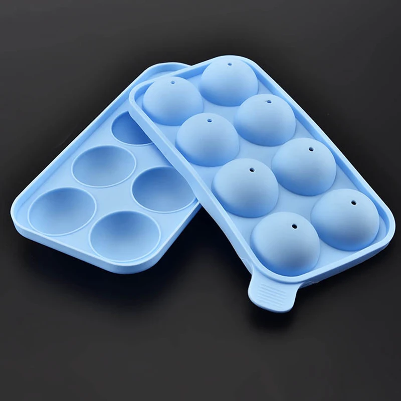 Креативная силиконовая форма для торта 8 цветов синяя помадки шоколада печенья