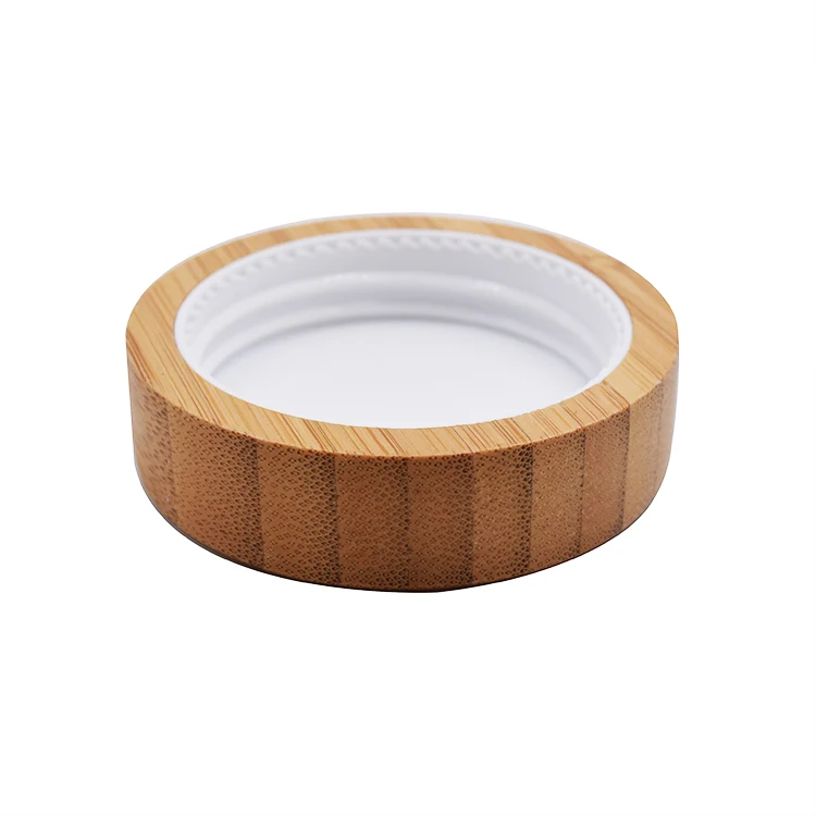 30g bamboo стеклянная баночка для косметики крема лица упаковки стеклянную банку с