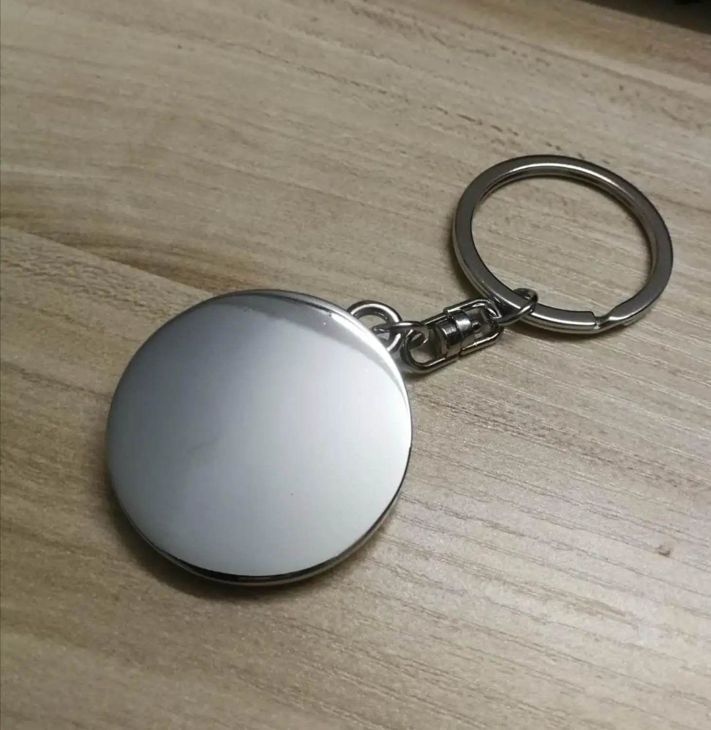 1 новый металлический хромированный Черный Красный Автомобильный брелок для