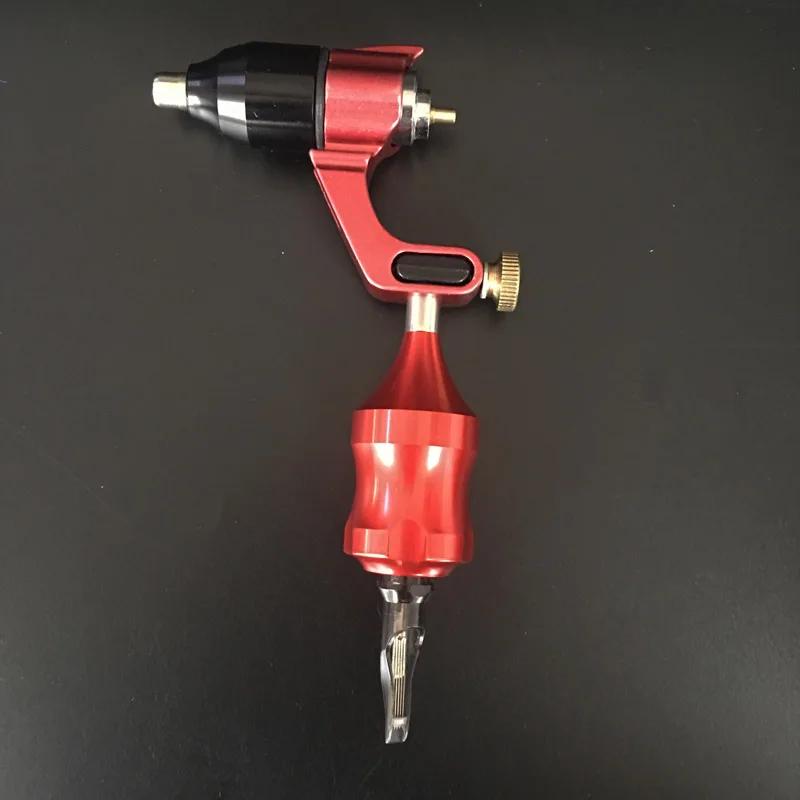 With Cartridge Grip Татуировка роторная машина с татуировочными захватами набор 1 шт. татуировки машины+ 1 шт. Картридж ручка или 1 шт. алюминиевый захват татуировки комплект - Цвет: With Cartridge Grip