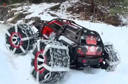 Для Traxxas вершина для снега Снежная цепь снег протектор лед противоскользящая