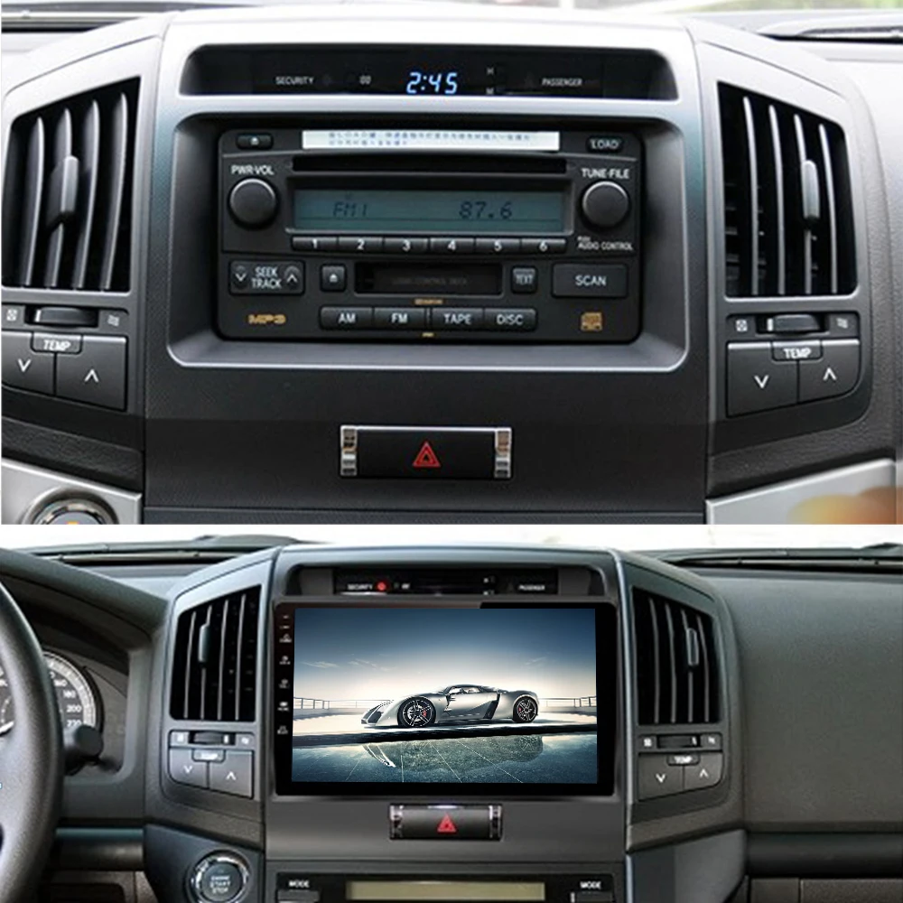 Sinosmart автомобиль для Land Cruiser 2007 2016 GPS навигация радио 2din 2.5D IPS/QLED экран 8 ядер DSP