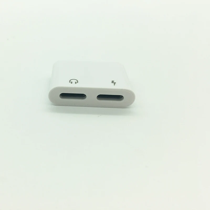 Двойной разъем аудио и зарядки адаптер для iPhone 6 7 8 Plus X XR XS MAX зарядное устройство кабель адаптер для Lightning 3,5 мм аудио сплиттер
