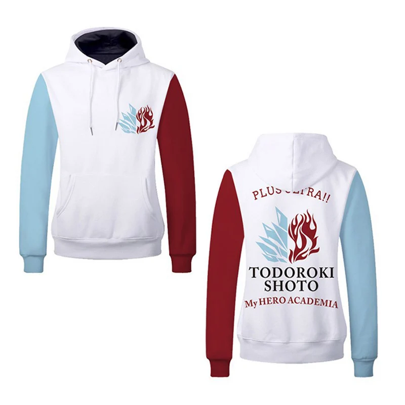Boku no Hero academic мидория изуку TODOROKI SHOTO костюм с капюшоном для косплейный костюм с капюшоном куртка с капюшоном «Мой герой»