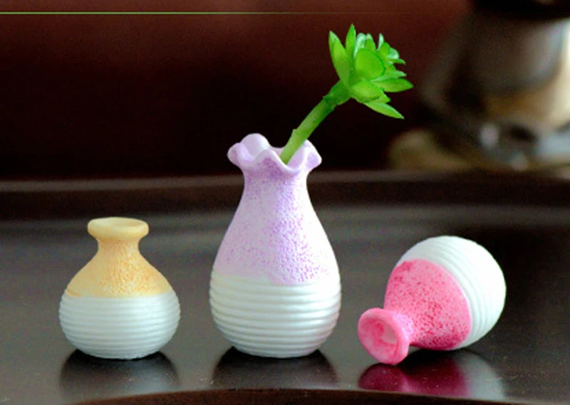 2 шт. ваза из смолы волшебный сад-Террариум статуэтки миниатюры jardin микро