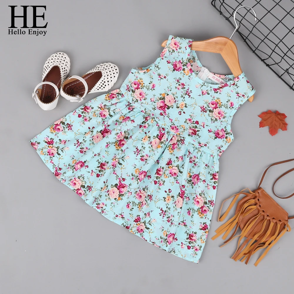 HE Hello Enjoy/Одежда для маленьких девочек Длинные юбки Радужные вечерние Детская