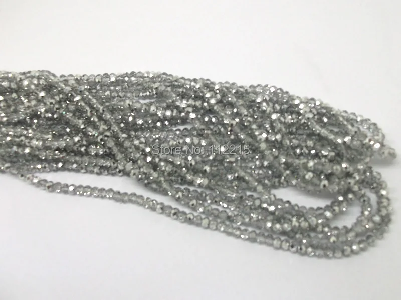 435pc 4mm Glass Crystal faceted Beads blue Ray Transparent green 15 color pick fit bracelet neckalce G401 |