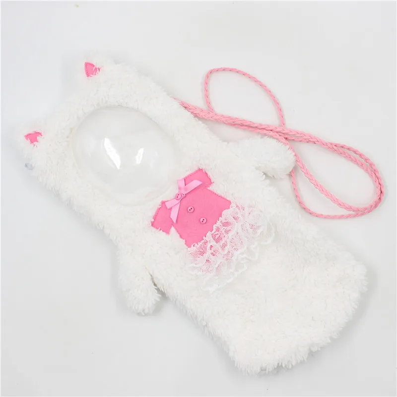 White Blyth doll ледяной bjd игрушка спальный мешок исходящий пакет кукла крышка - Цвет: White