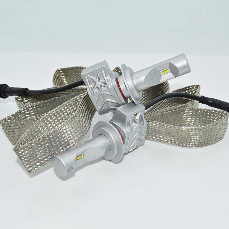 Комплект для автомобильных светодиодных фар H7 высокая мощность 6500 лм |