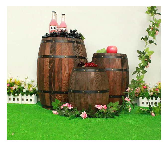 60 см высокое ведро для бара красное вино бочка ликера хранения винного пузыря